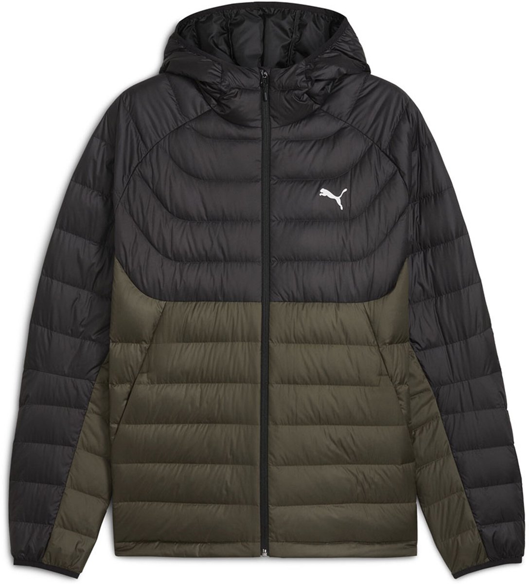 PUMA PACKLITE DONSJACKET MET CAPUCHON 68522170 r S Olijf