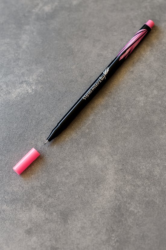 BIC Intensity Fineliner – Rose – 0,4 mm – Set de 12 – Pour des traits ...