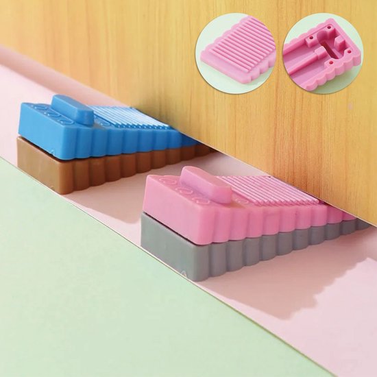 Gatuida 8pièces Butées De Porte Caoutchouc Stoppeurs De Porte Éléguants Pour Sols Et Stratifiés Pour Maison Et Bureau