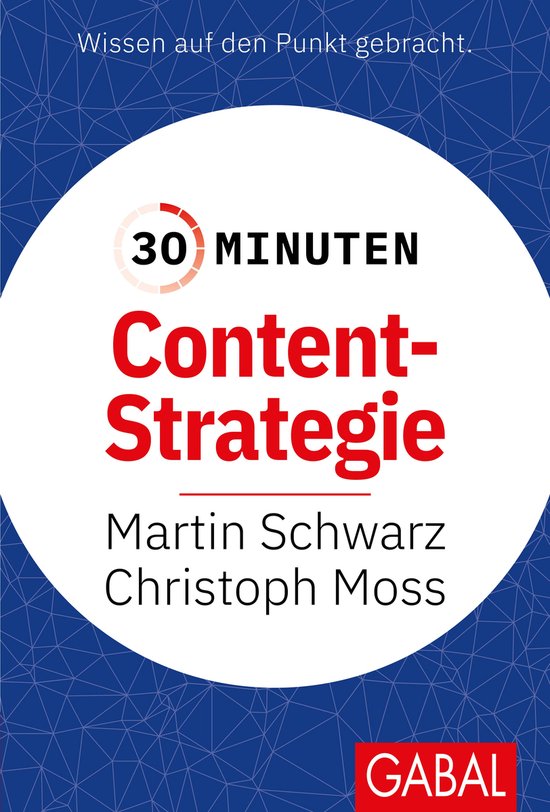 30 Minuten - 30 Minuten Content-Strategie - cover