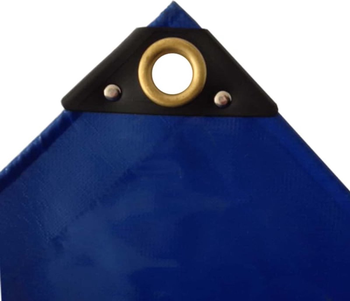 Waterdicht PVC Afdekzeil, 650g/m², 5x9m (45m²) - Blauw