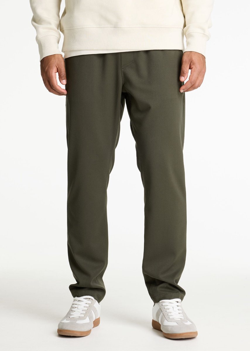 CHASIN' Heren Chino - Stone Dual - Donkergroen