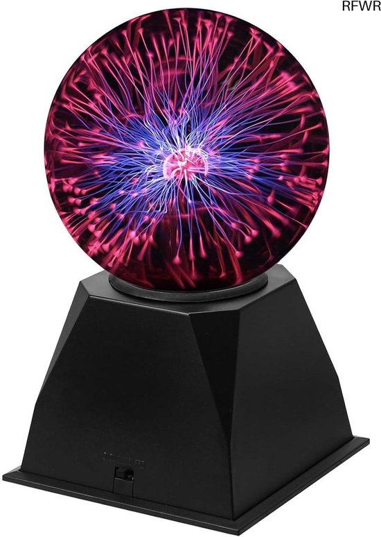 Theefun Plasmabal, 15 cm magische lichtbal, elektrostatische bal, aanraakgevoelige flitsbal, knipperend educatief speelgoed, natuurkunde, flitslicht, plasmalamp, bol, lichteffecten Theefun Plasmabal, 15 cm magische lichtbal, elektrostatische bal, aanraakgevoelige flitsbal, knipperend educatief speelgoed, natuurkunde, flitslicht, plasmalamp, bol, lichteffecten