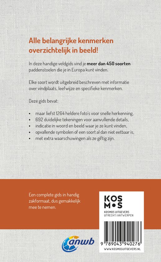 Welke is dat? Natuurgidsen - Welke paddenstoel is dat? ANWB Paddenstoelengids
