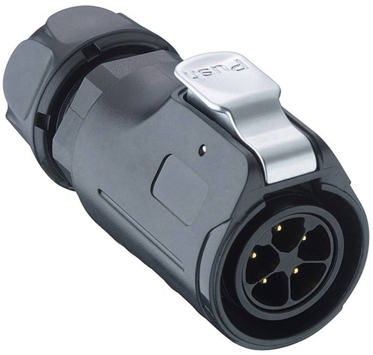 Lumberg 0252 02 Ronde connector Stekker, recht Totaal aantal polen: 2 1 stuk(s)