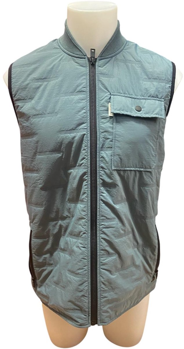 CAST IRON BODYWARMER COT Lichtgroen