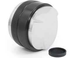 Sabotage 53mm Dual Head Koffie Leveler - inclusief 54mm Portafilter Past bij Sage Barista Express Barista Pro - Koffie Distributeur en Tamper
