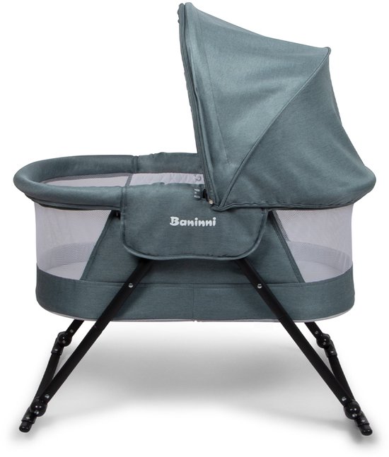 Baninni 3-in-1 Schommelwieg Adora Groen van Baninni — afbeelding 3