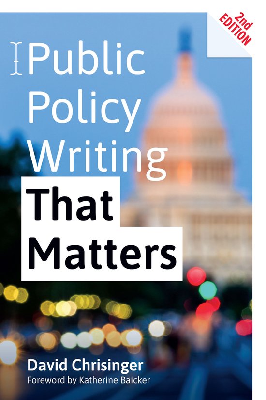 Public Policy Writing That Matters - cover