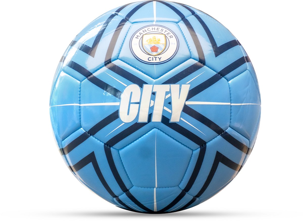 Manchester City Voetbal - Maat 5 - Blauw - Buitenspeelgoed - Sport & Spel - Voetballen - Jongens & Meisjes - Officiële Man City Merchandise
