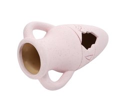 Hobby Keramische amfora zandkleur voor aquarium M - 23CM