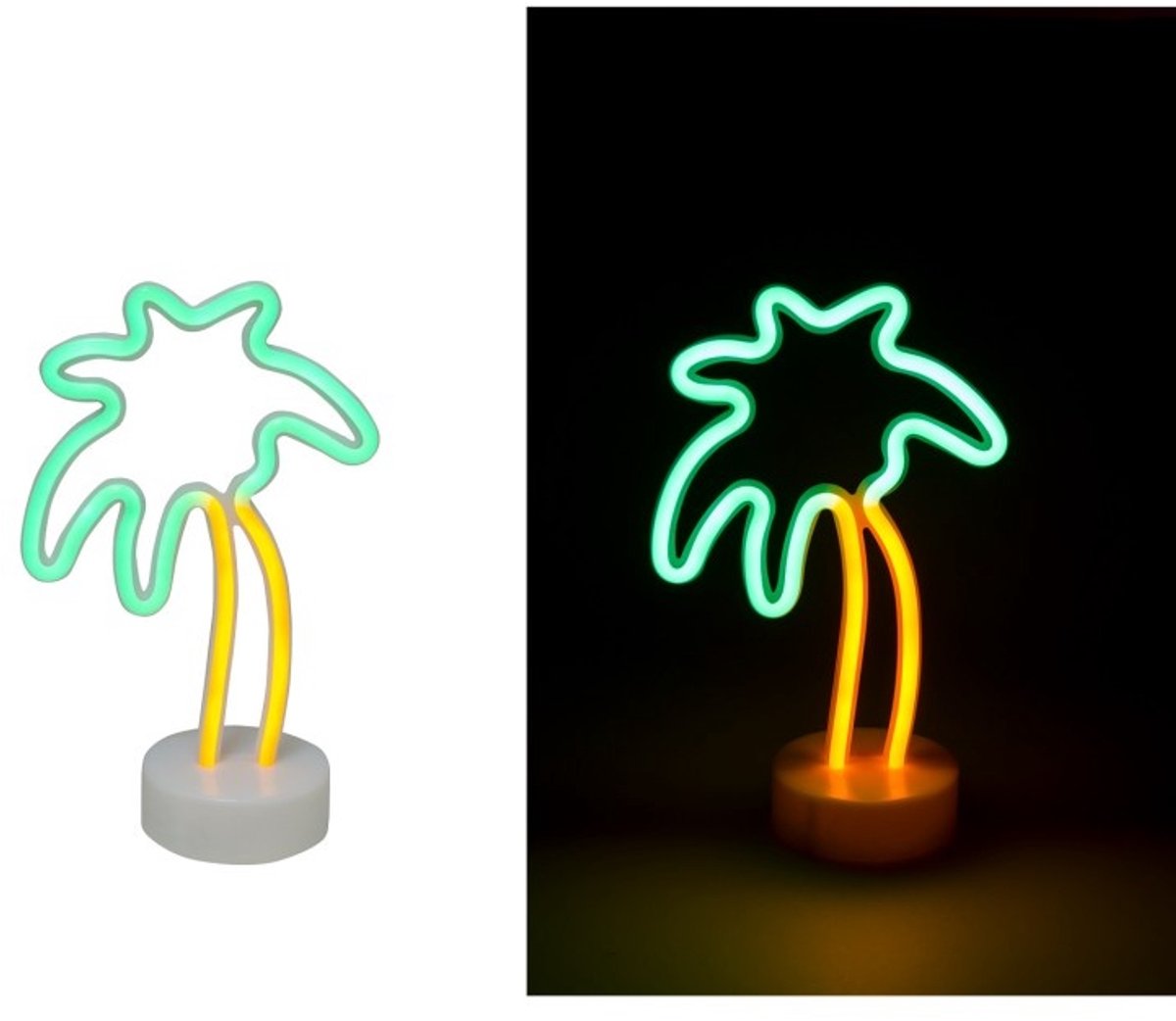 Neon Lamp LED Palmboom Silhouet
