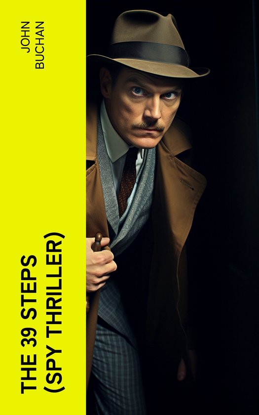 THE 39 STEPS (Spy Thriller) - cover