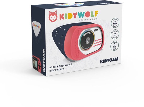 Kidywolf Kidycam Digitale Camera Roze van KIDYWOLF — afbeelding 2