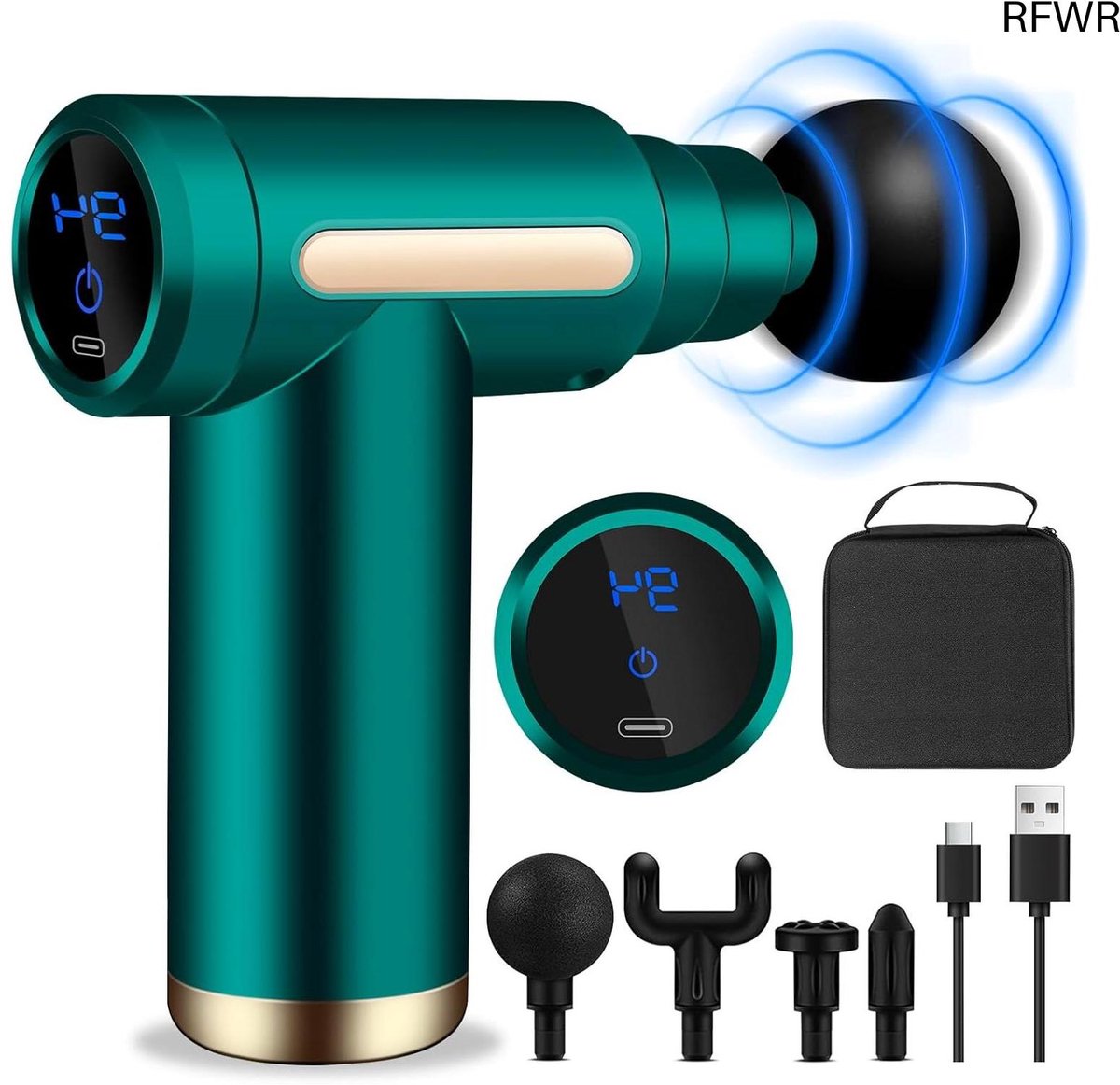 RFWR Mini Spiermassagegeweer - Draagbaar en Stil - RFWR® - €49,55