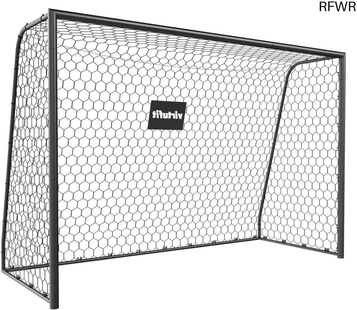 RFWR® Voetbaldoel Premium 300 x 200 x 120 cm - Weerbestendig, Stabiel Stalen Voetbaldoel voor Training en Tuin