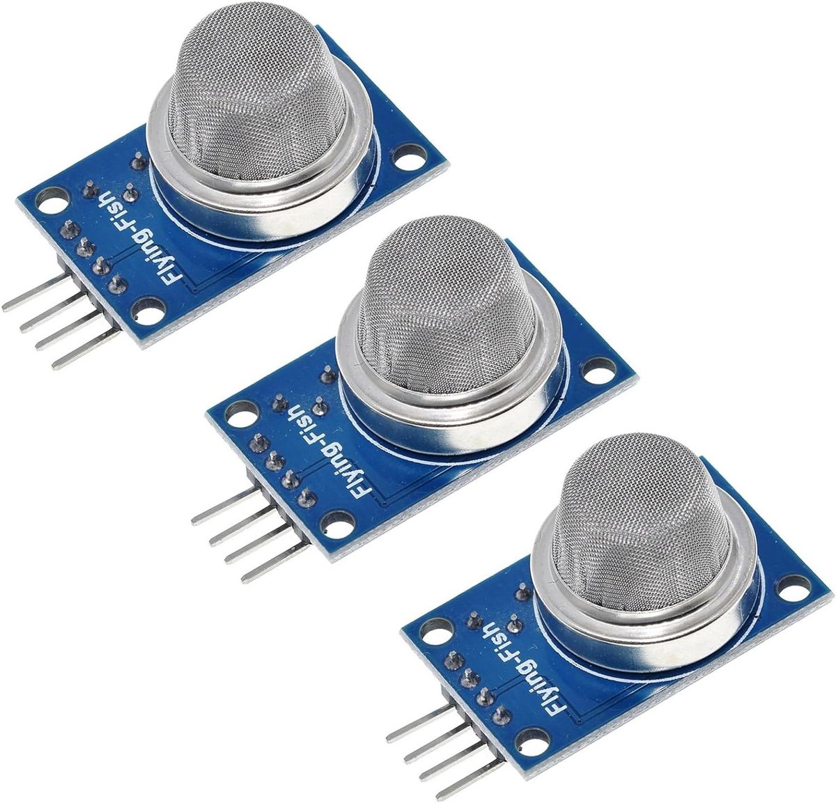 Allecto Plus - Rookdetectie Sensor voor Gaslek Monitoring met 3 Sensor Modules: MQ-2, Butaan en Methaan