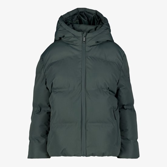 Manteau d'hiver matelassé vert non signé pour garçon - Taille 92