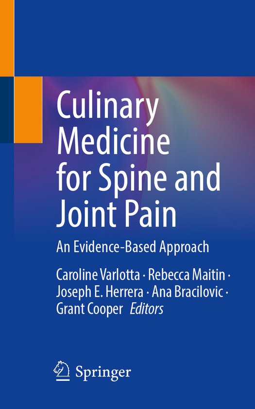 Culinary Medicine for Spine and Joint Pain - cover
