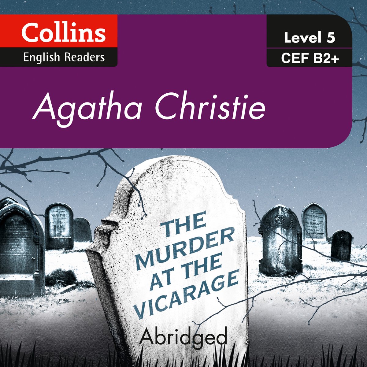 Omslag van Collins Agatha Christie ELT Readers-The Murder at the Vicarage