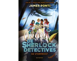 Omslag van De Sherlock-detectives 2 - De stormroof