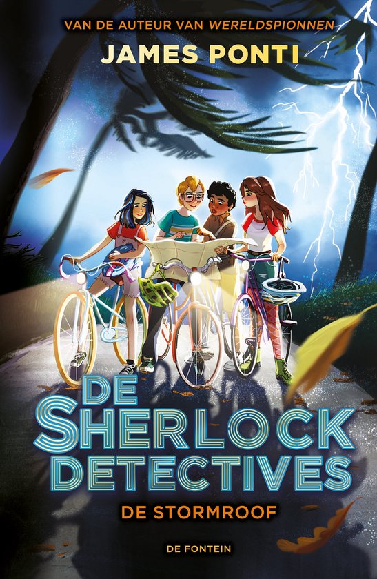 De Sherlock-detectives 2 - De stormroof - cover