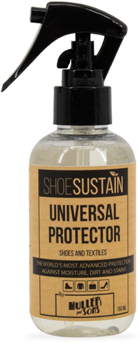 Shoesustain - Impregnatie voor alle type schoenen - Universele protector - Kleurloos - 150ML