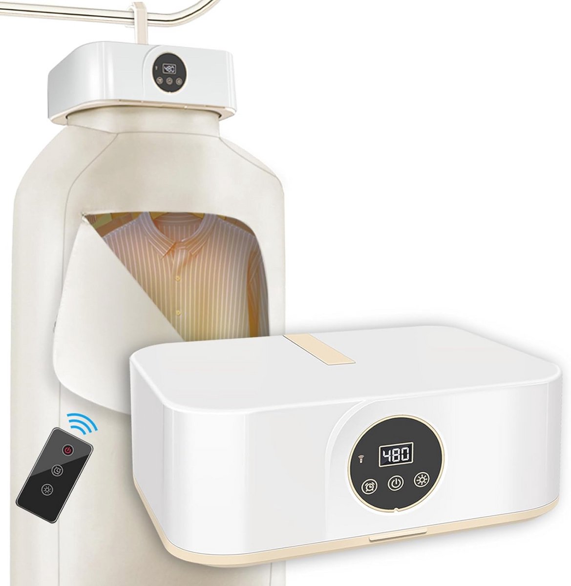Draagbare Mini-Wasdroger voor Appartementen en Reizen - Ideaal voor Bijkeuken en Hotelkamers