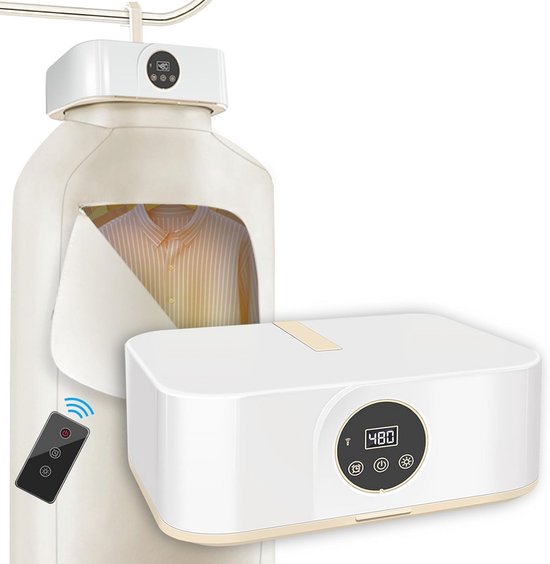 Draagbare droger for appartementen Dorm Travel RV, draagbare wasdroger Wasdroger for delicate kleding, ondergoed, babykleding Met capuchonzak, timerfunctie Draagbare droger for appartementen Dorm Travel RV, draagbare wasdroger Wasdroger for delicate kleding, ondergoed, babykleding Met capuchonzak, timerfunctie
