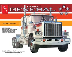AMT Modelbouwpakket Militaire voertuigen - 1272 GMC General Truck Plastic - 1:25 - Modelbouw
