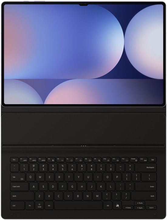 Samsung Galaxy Tab S10 Ultra Keyboard Book Cover Slim - Zwart | bol