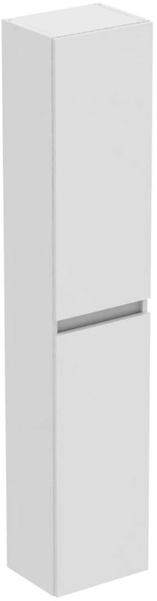 Ideal Standard Eurovit+ - Hoge kast, 150x30x24 cm, 2 deuren, L/R scharnieren, glanzend wit R0268WG