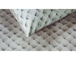 Rivièra Maison Woven Wool dekbedovertrek - Tweepersoons -...