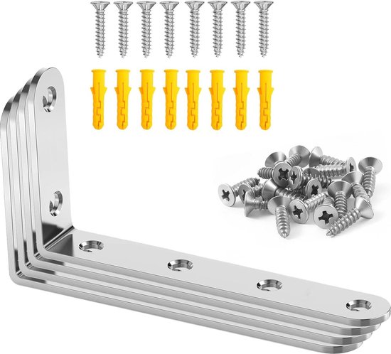 HETTICH Hoekverbinder verstelbaar, staal wit, 55 x 55 x 20 mm, 25 stuks kopen HETTICH Hoekverbinder verstelbaar, staal wit, 55 x 55 x 20 mm, 25 stuks kopen