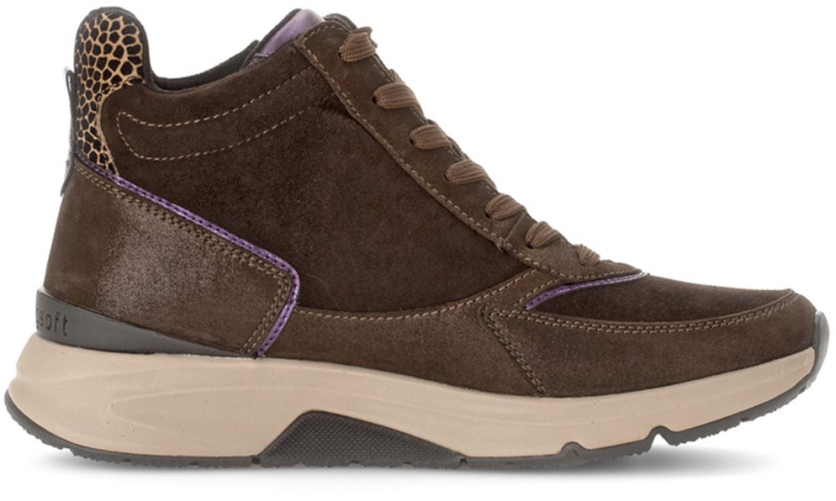 Rollingsoft -Dames - bruin donker - bottines - maat 39