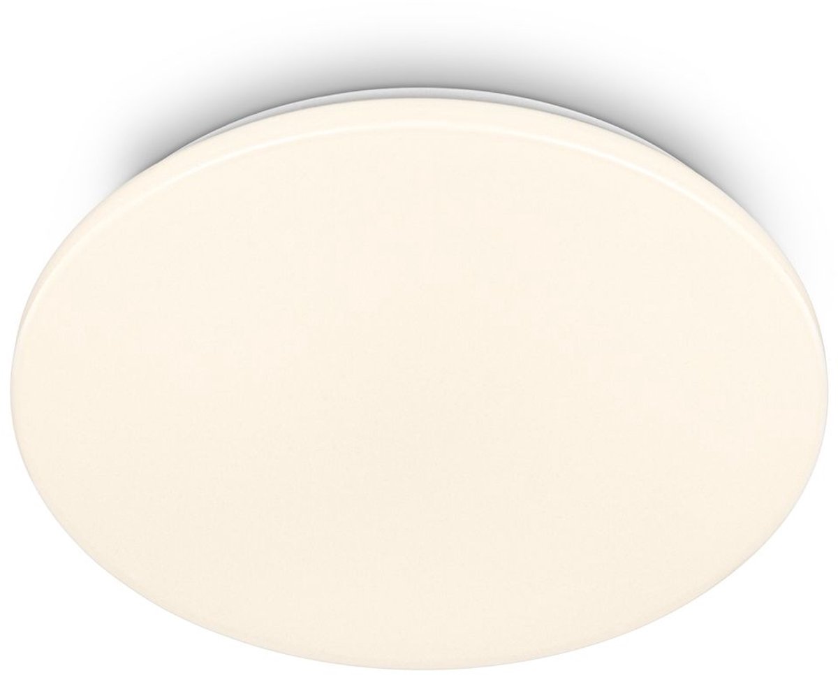BRILONER Mojo – Badkamerverlichting – LED Plafondlamp voor badkamer – met warm wit licht – Ø30,5 cm – wit