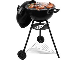 Gregman Roast 60 Elektrische & Houtskool BBQ – 5 kW – Deksel & Wielen