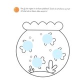 Superleuk kleur- en stickerboek voor de allerkleinsten 2-4 jaar
