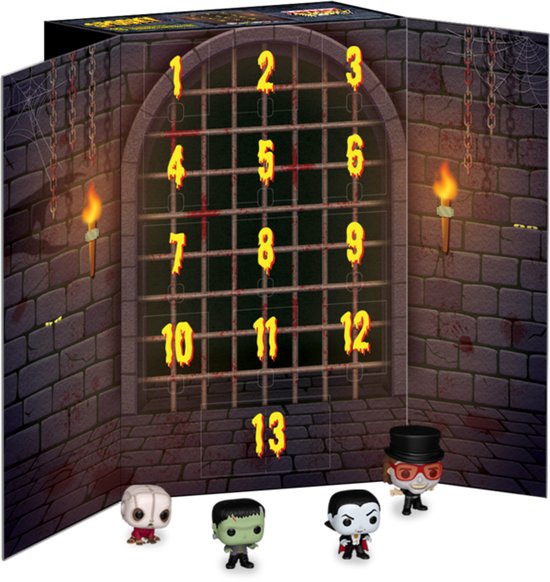 Calendrier de compte à rebours de noël, coffret cadeau, ornements à
