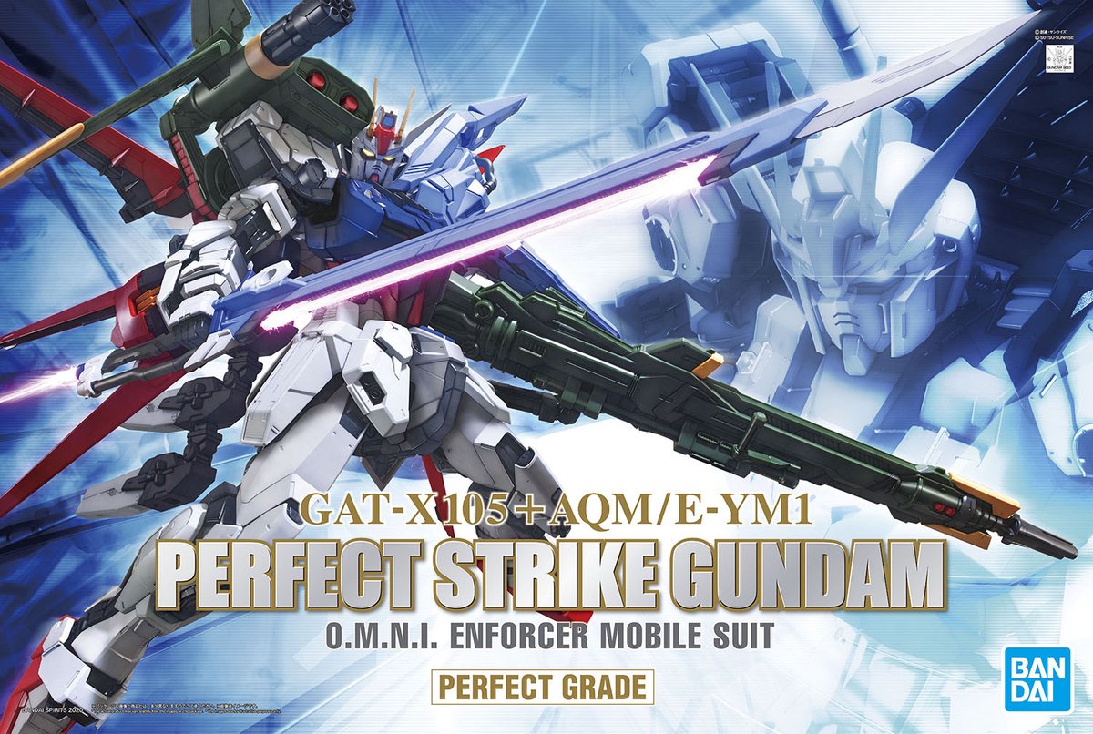 Decoratieve figuren Bandai PG 1/60 PERFECT STRIKE GUNDAM Plastic Hguc Gundam