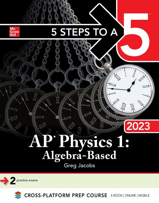 5 Steps to a 5: AP Physics 1: Algebra-Based 2023 - cover