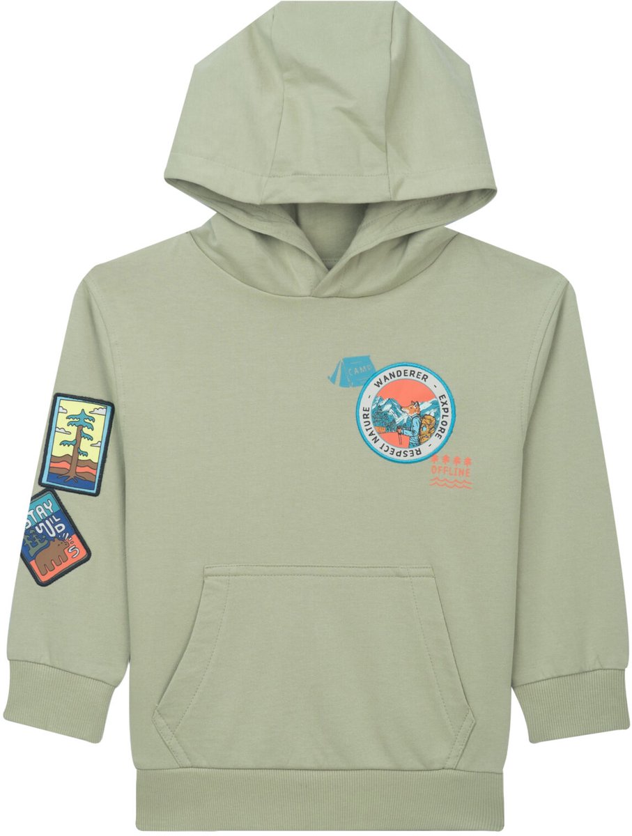 Someone - Sweater - Maat 110 - Jongens - Khaki -
