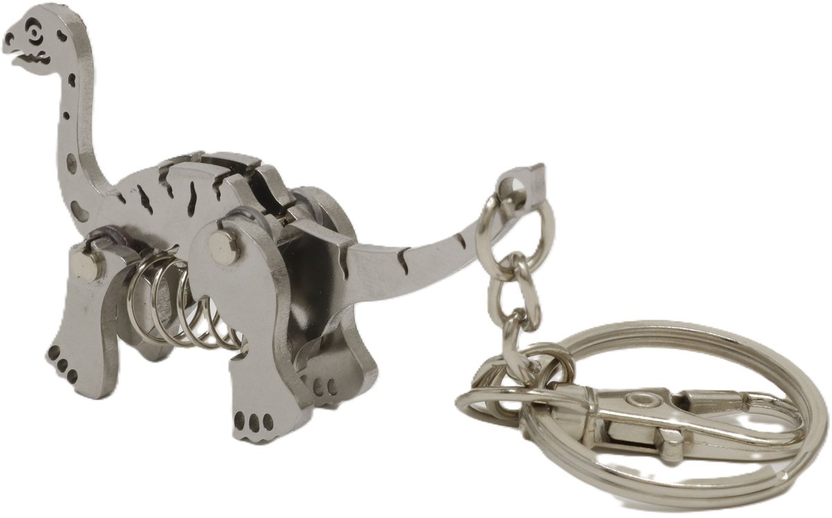 Sleutelhanger Brachiosaurus- metaal
