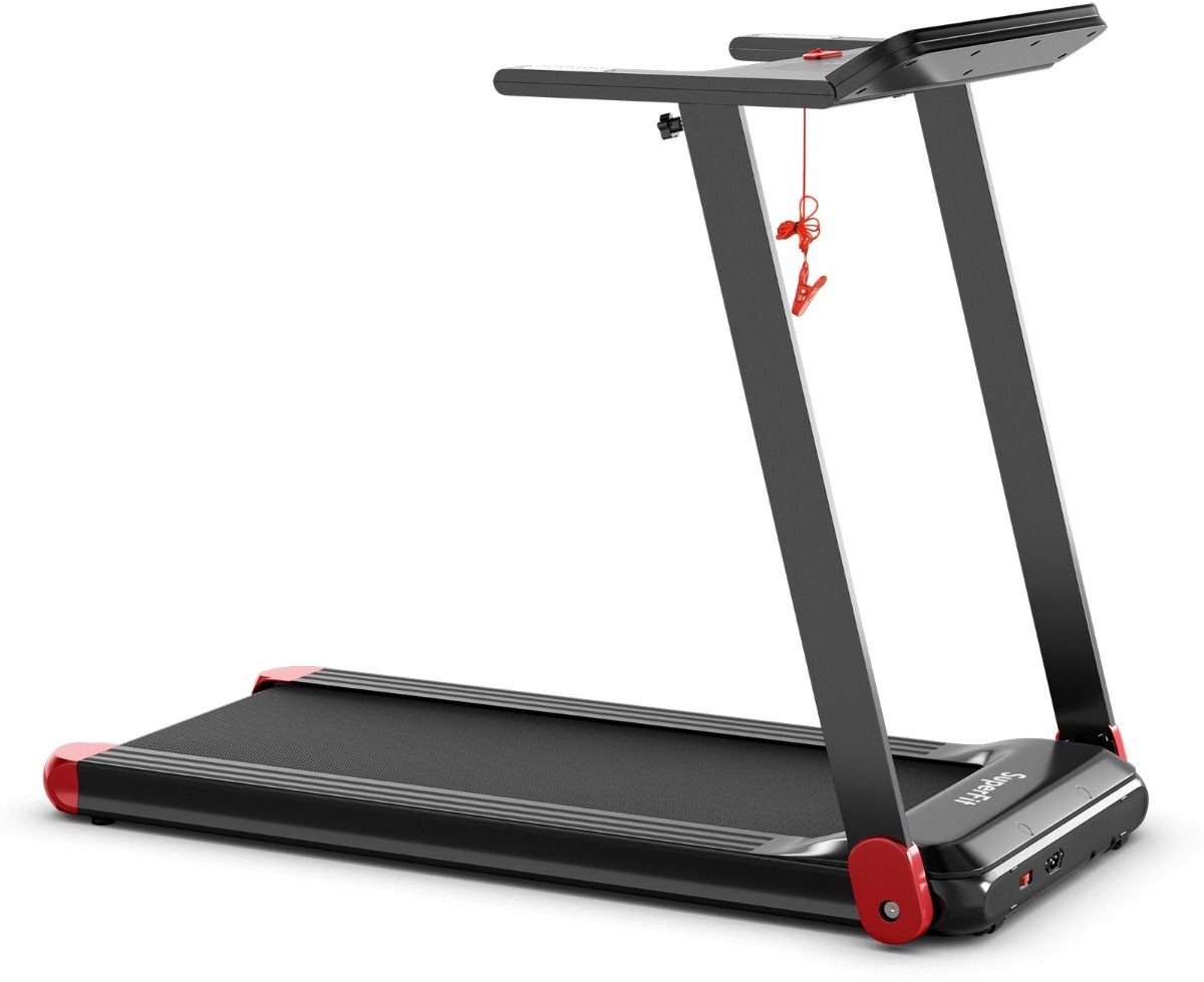 Loopband Inklapbaar - 1-12km/u - Walking Pad - Loopbanden - Elektrisch - Wandelband - Fitness - Gymstick - Electrisch - Home - Trainer - Treadmill - Opvouwbaar - Voor Thuis - Platte - Mini - Bureau (EAN: ...0608)