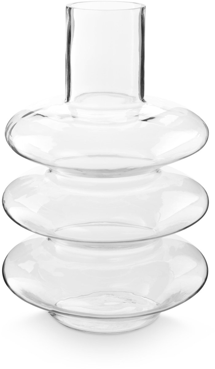 Basic - Vaas - Transparant - Glas - 20x20x29cm