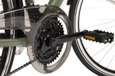 Dacapo Fiets DaCapo trekkingfiets heren 28'' Montreal olijfgroen 21 versnellingen RH 58 cm groen - 58 cm