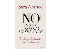 Omslag van No Is Not a Lonely Utterance