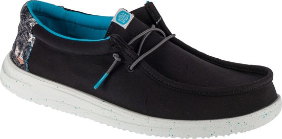HEYDUDE Wally H2O Heren Instappers Tropical Black