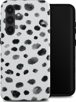 Selencia Hoesje Geschikt voor Samsung Galaxy S24 Hoesje - Selencia Vivid Backcover - Trendy Leopard
