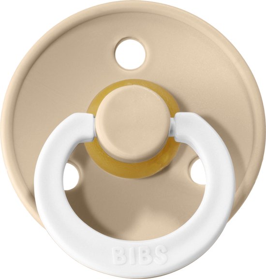 Bibs fopspeen - maat 3 18-24 maanden - 1 stuk - vanilla glow in the dark van BIBS — afbeelding 4